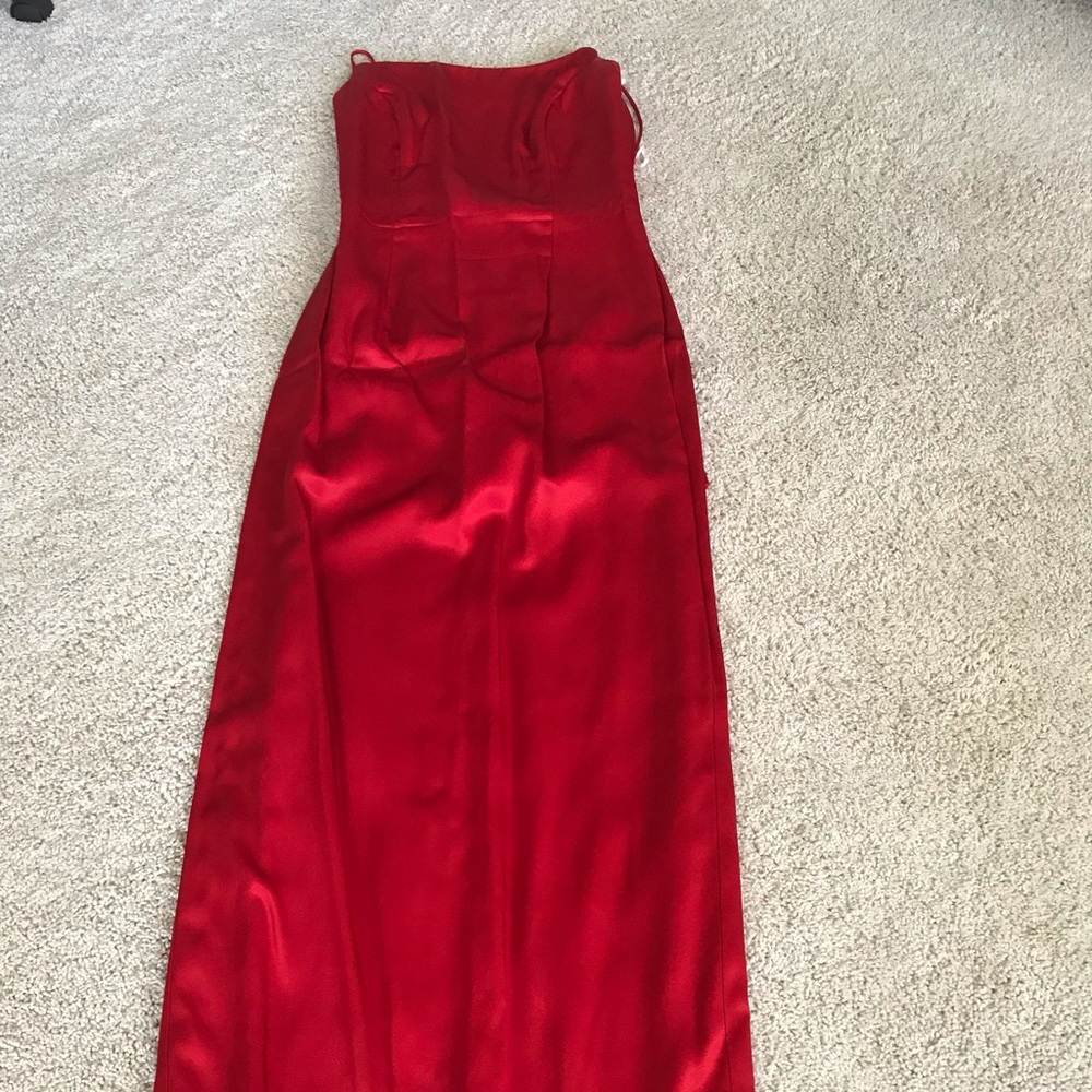 Beautiful red evening dress